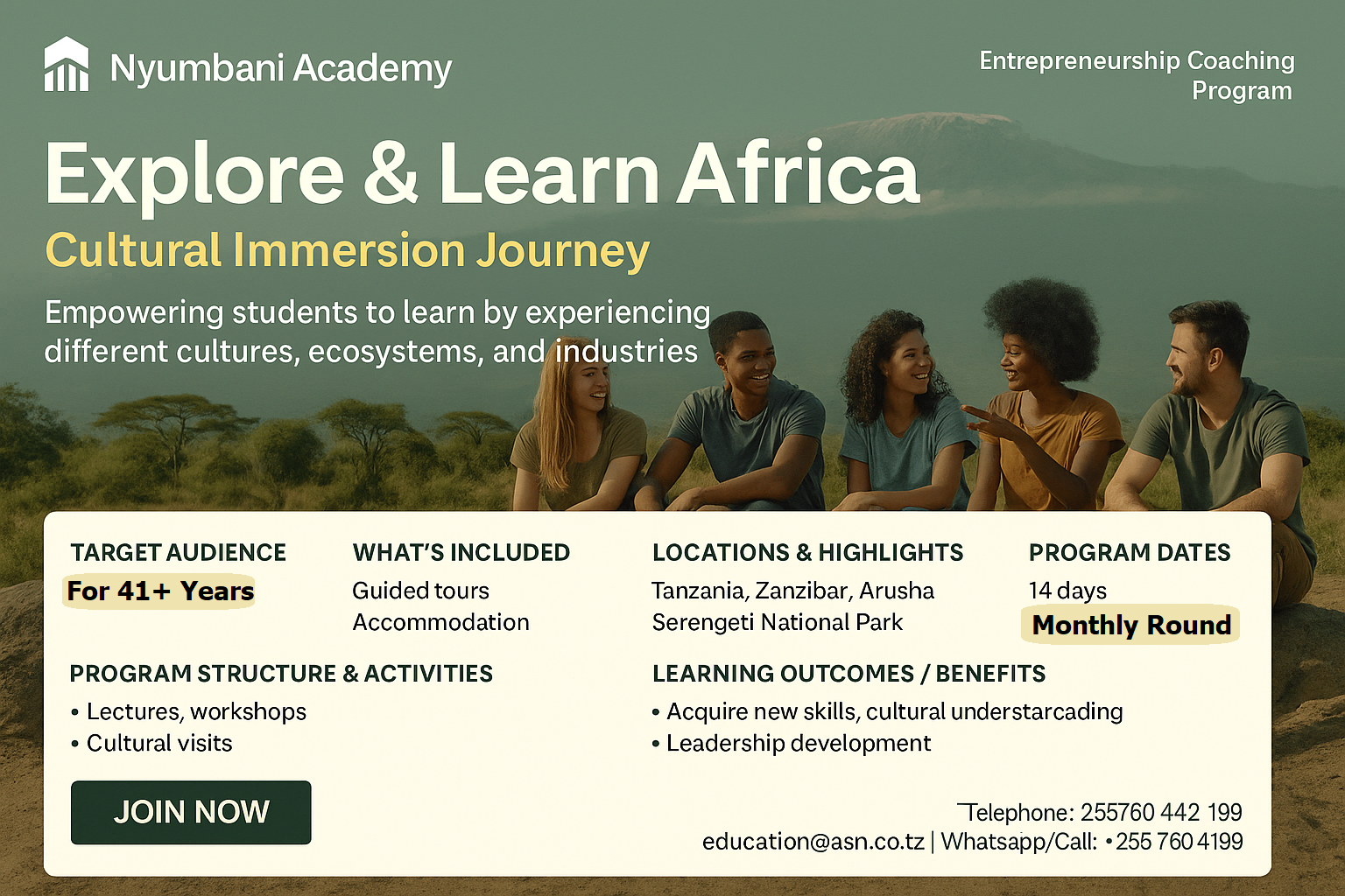 Invest in Tanzania Program