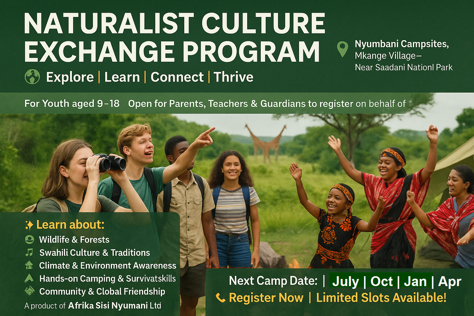 Naturalist Camp Experience